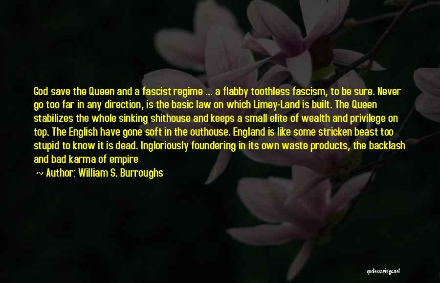 Outhouse Quotes By William S. Burroughs