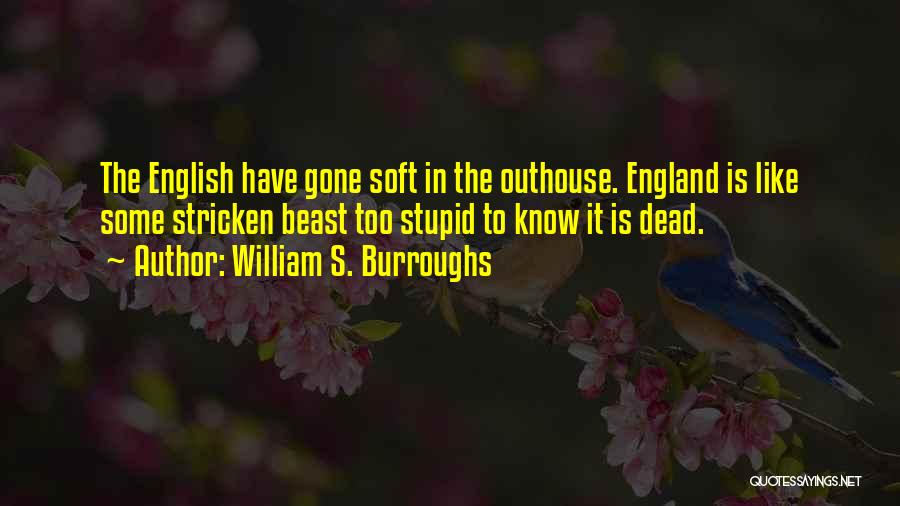 Outhouse Quotes By William S. Burroughs