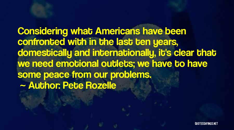 Outlets Quotes By Pete Rozelle