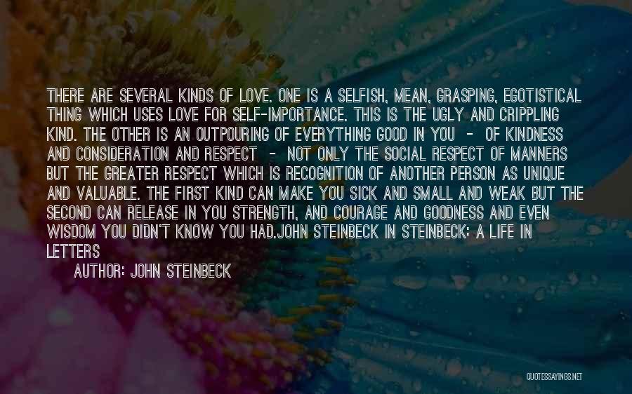 Outpouring Of Love Quotes By John Steinbeck