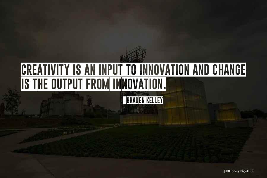 Output Quotes By Braden Kelley Output Quotes By Braden Kelley