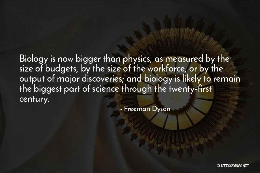 Output Quotes By Freeman Dyson Output Quotes By Freeman Dyson