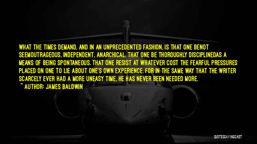 Outrageous Quotes By James Baldwin