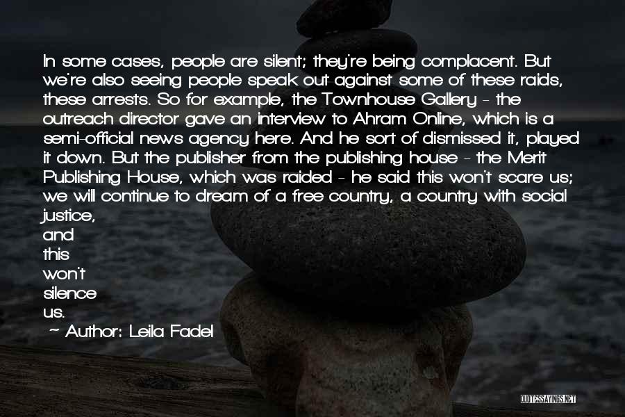 Outreach Quotes By Leila Fadel