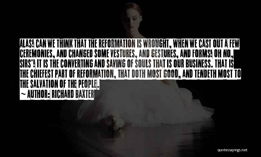 Outreach Quotes By Richard Baxter