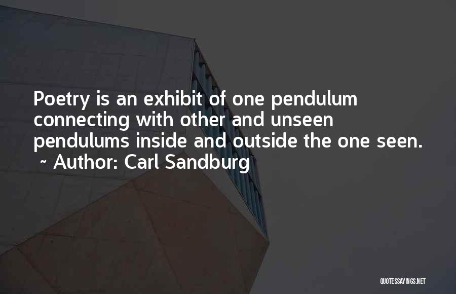 Outside And Inside Quotes By Carl Sandburg