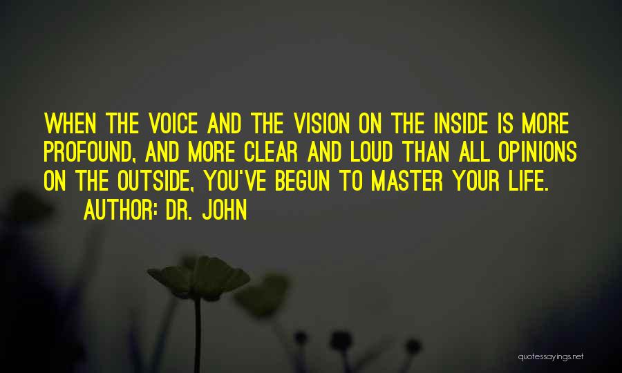 Outside And Inside Quotes By Dr. John