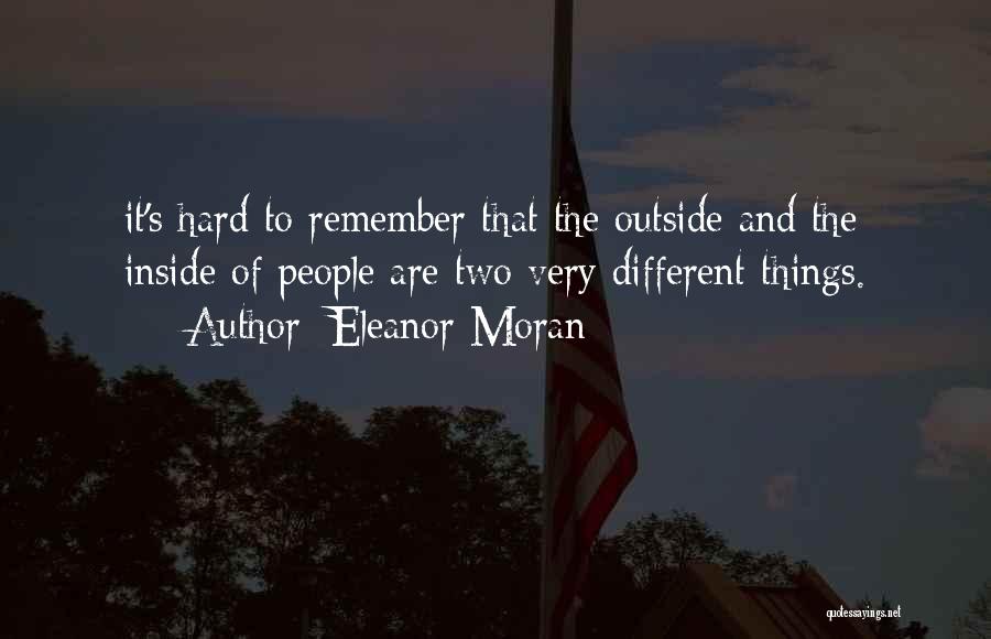 Outside And Inside Quotes By Eleanor Moran