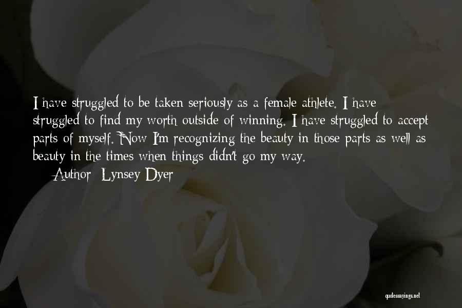 Outside Beauty Quotes By Lynsey Dyer