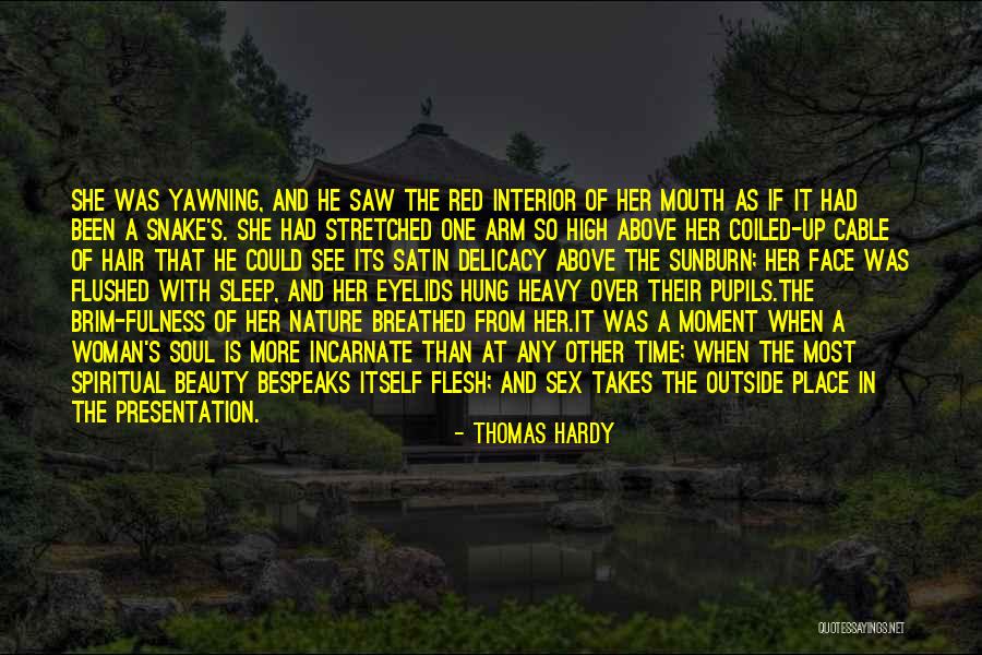 Outside Beauty Quotes By Thomas Hardy