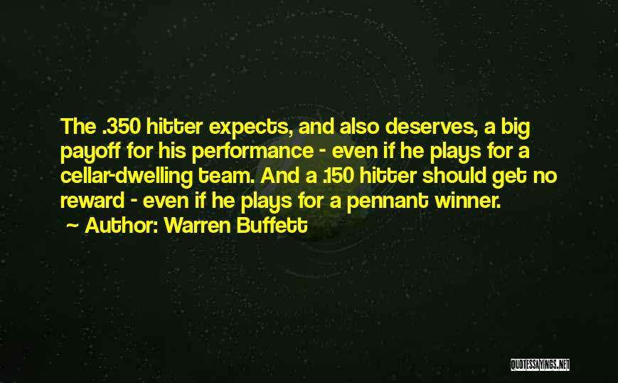 Outside Hitter Quotes By Warren Buffett