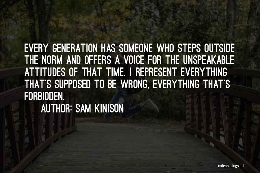 Outside The Norm Quotes By Sam Kinison