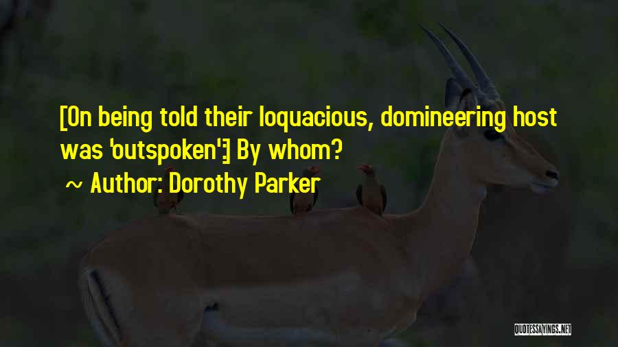 Outspoken Quotes By Dorothy Parker