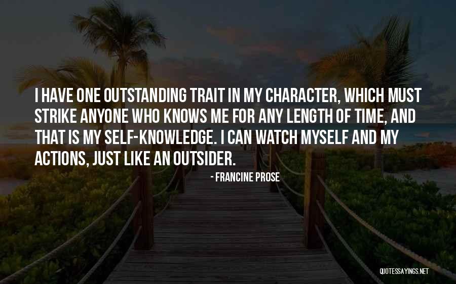 Outstanding Quotes By Francine Prose