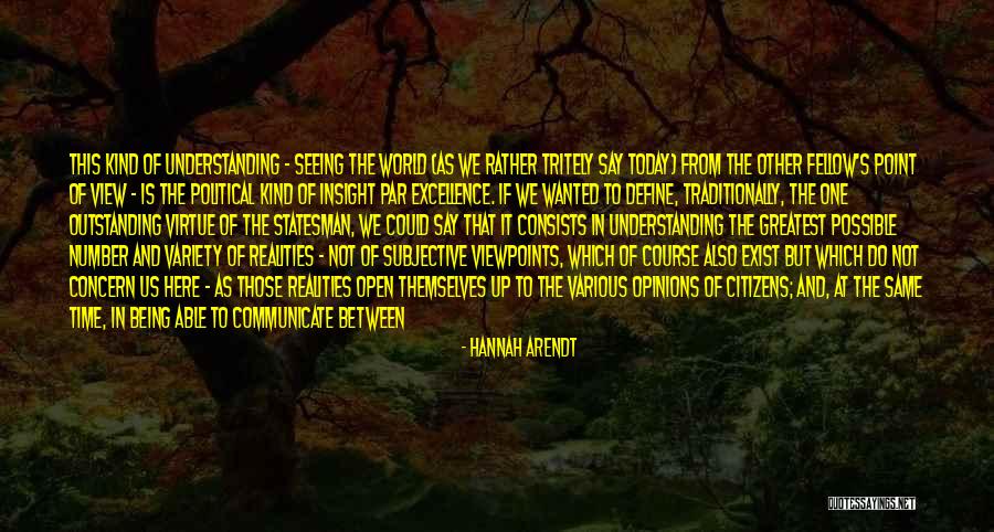 Outstanding Quotes By Hannah Arendt