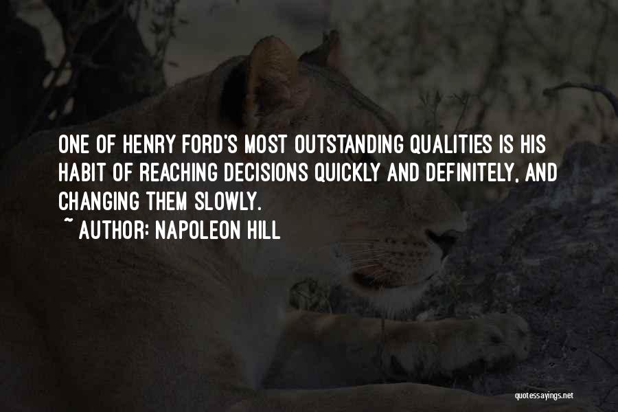 Outstanding Quotes By Napoleon Hill