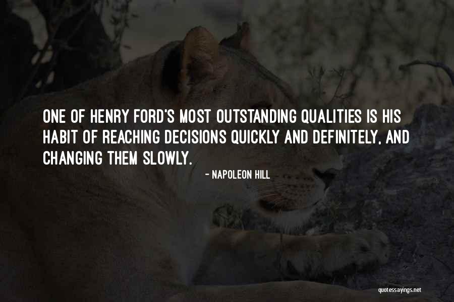 Outstanding Quotes By Napoleon Hill