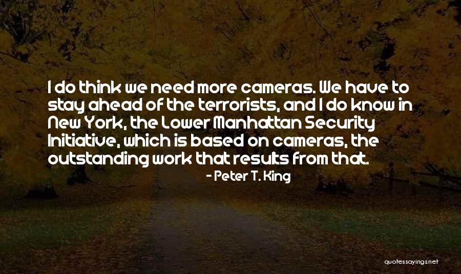 Outstanding Quotes By Peter T. King