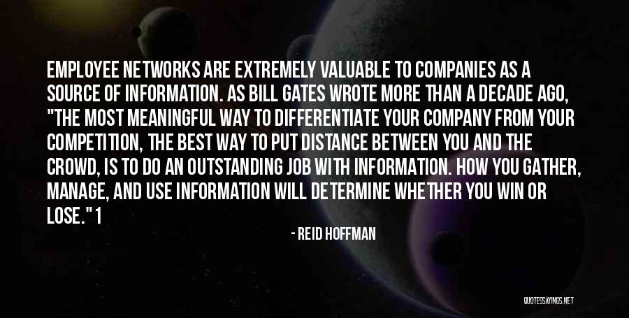 Outstanding Quotes By Reid Hoffman