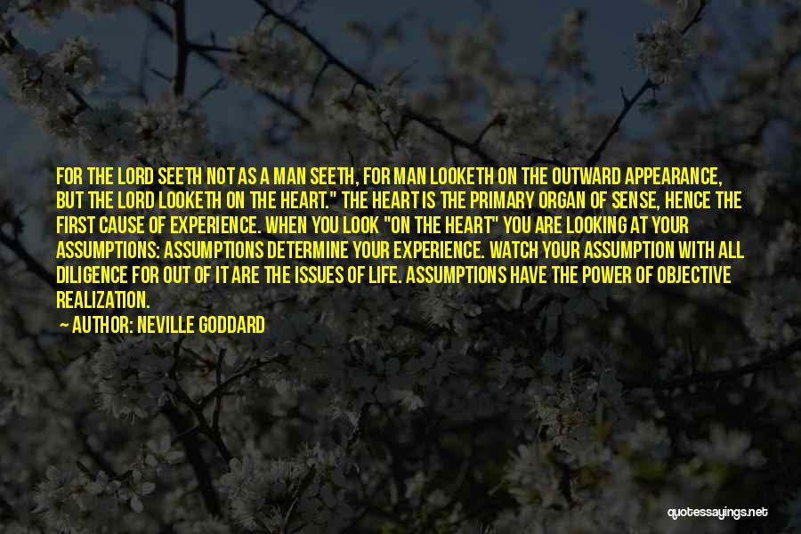 Outward Appearance Quotes By Neville Goddard