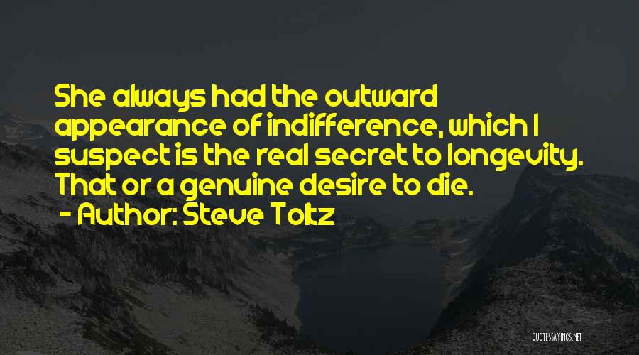 Outward Appearance Quotes By Steve Toltz