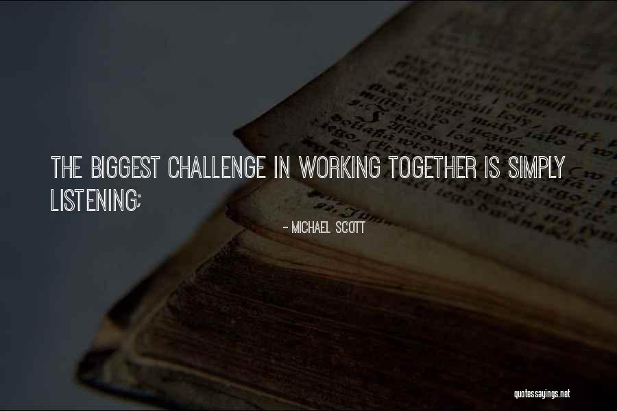 Ouve Quotes By Michael Scott Ouve Quotes By Michael Scott