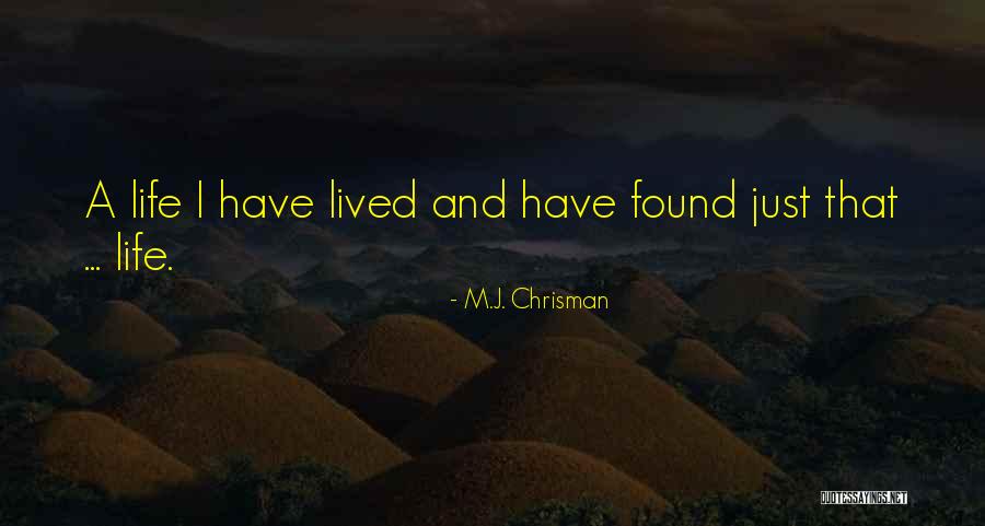 Ovals In Nature Quotes By M.J. Chrisman Ovals In Nature Quotes By M.J. Chrisman