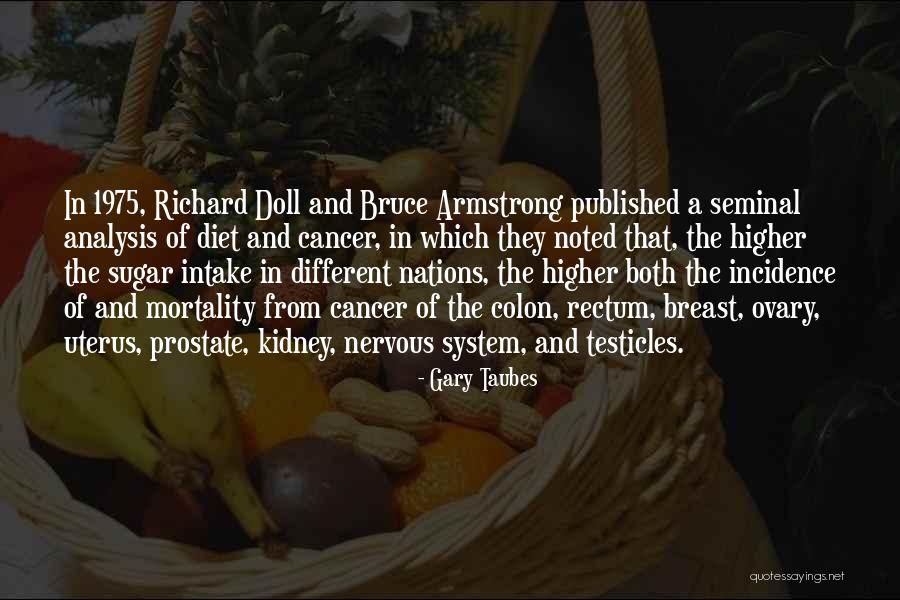 Ovary Quotes By Gary Taubes Ovary Quotes By Gary Taubes