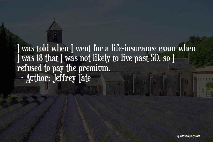 Over 50 Insurance Quotes By Jeffrey Tate