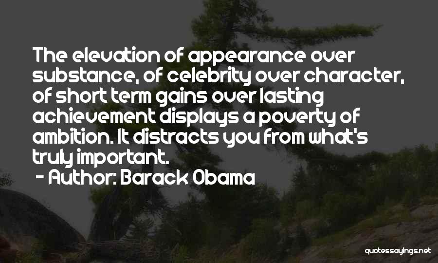 Over Achievement Quotes By Barack Obama