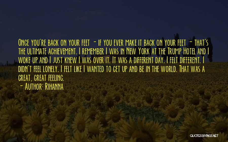 Over Achievement Quotes By Rihanna