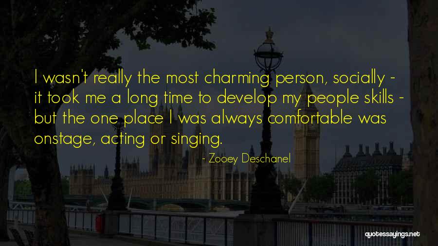 Over Acting Person Quotes By Zooey Deschanel Over Acting Person Quotes By Zooey Deschanel