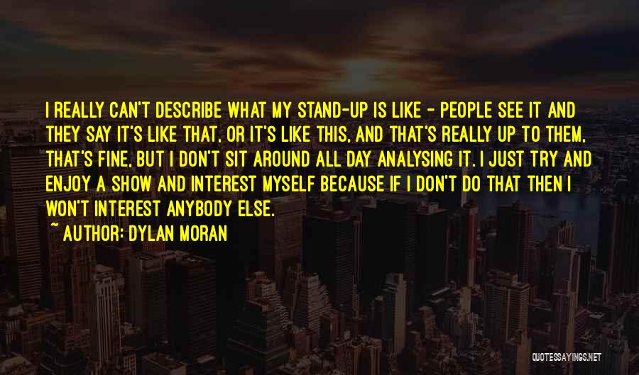 Over Analysing Quotes By Dylan Moran