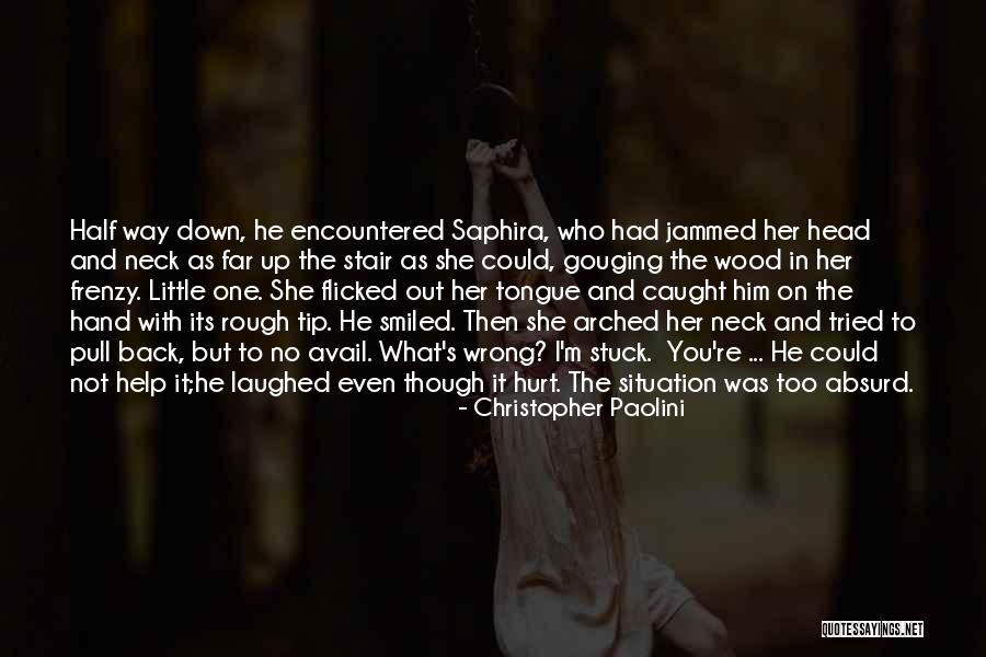 Over Arched Back Quotes By Christopher Paolini Over Arched Back Quotes By Christopher Paolini