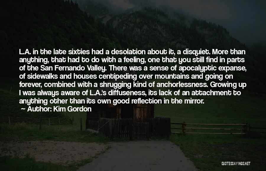 Over Attachment Quotes By Kim Gordon