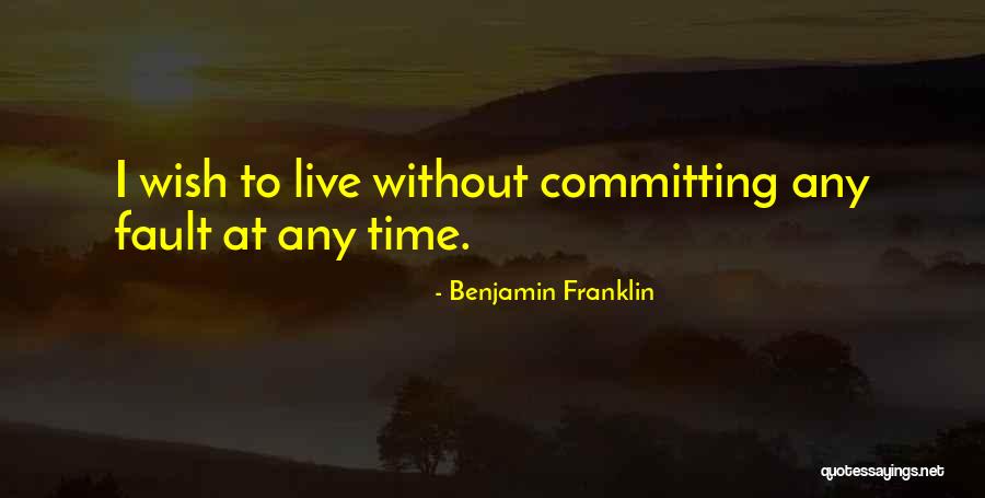 Over Committing Quotes By Benjamin Franklin