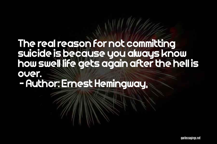 Over Committing Quotes By Ernest Hemingway,