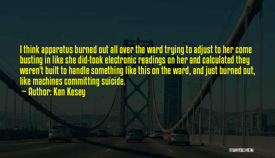 Over Committing Quotes By Ken Kesey