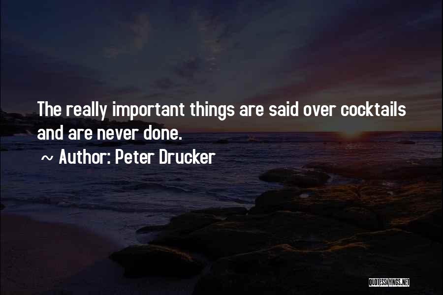 Over Communication Quotes By Peter Drucker