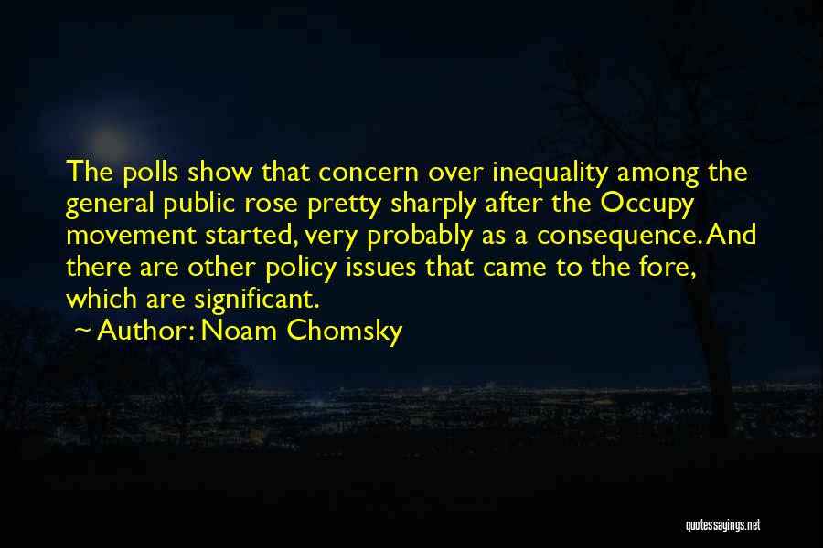 Over Concern Quotes By Noam Chomsky