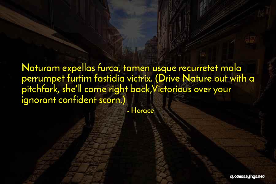 Over Confident Quotes By Horace Over Confident Quotes By Horace