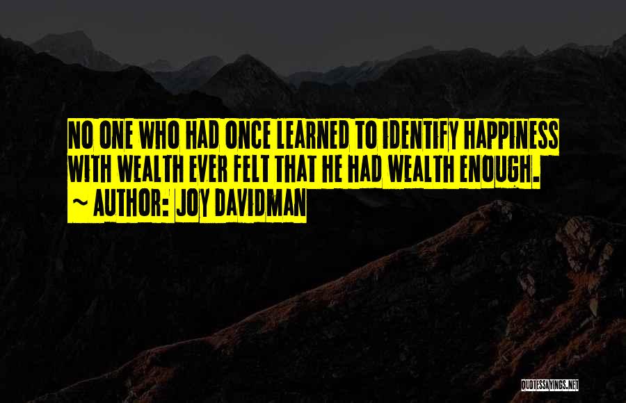 Over Consumerism Quotes By Joy Davidman