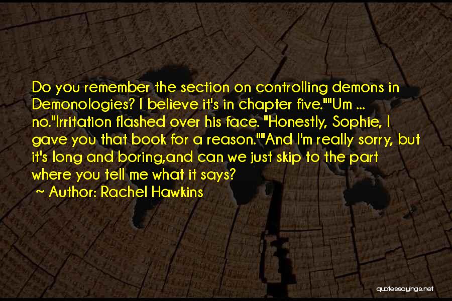Over Controlling Quotes By Rachel Hawkins