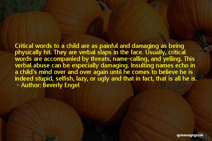 Over Critical Quotes By Beverly Engel