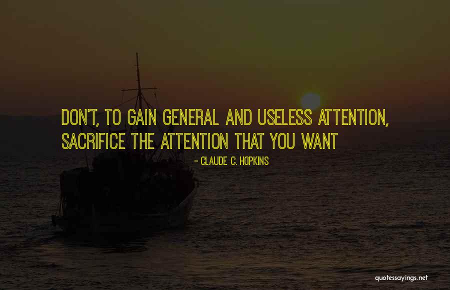 Over Deployed Synonym Quotes By Claude C. Hopkins