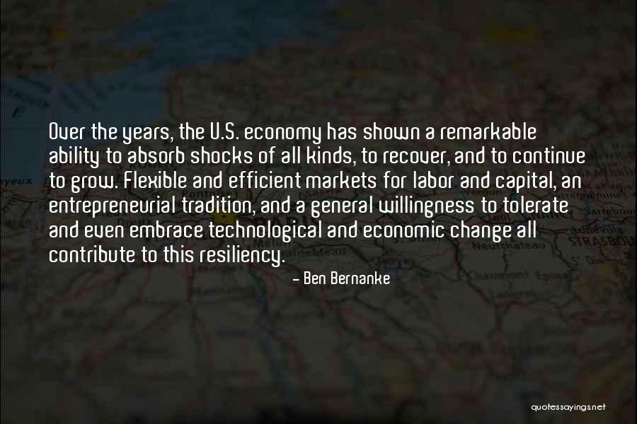 Over Efficient Quotes By Ben Bernanke Over Efficient Quotes By Ben Bernanke