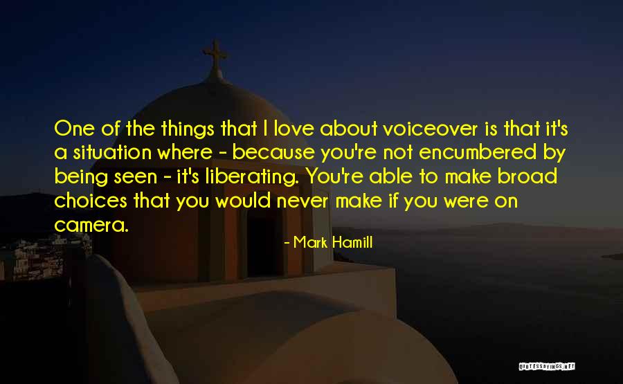 Over Encumbered Quotes By Mark Hamill Over Encumbered Quotes By Mark Hamill