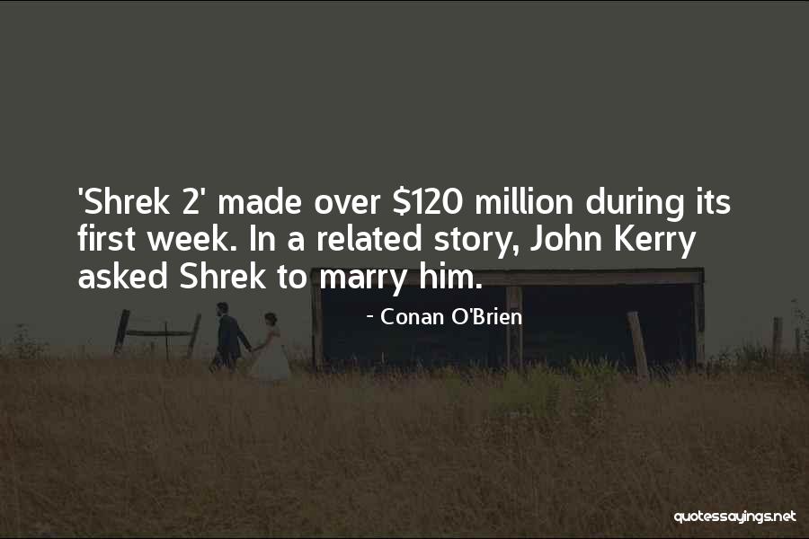 Over Him Quotes By Conan O'Brien