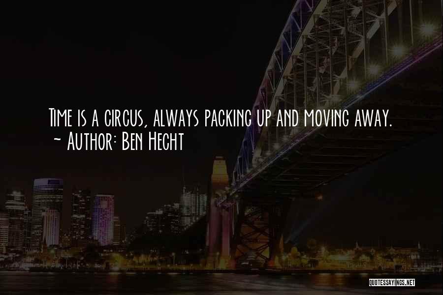 Over Packing Quotes By Ben Hecht