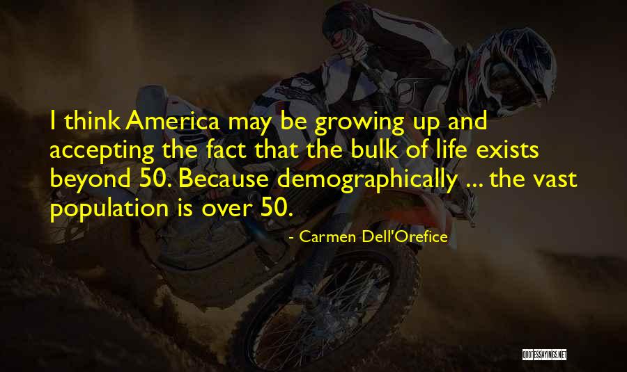 Over Population Quotes By Carmen Dell'Orefice Over Population Quotes By Carmen Dell'Orefice